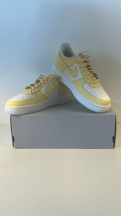 Nike Air Force 1 gelb/weiss, Gr. Wählbar