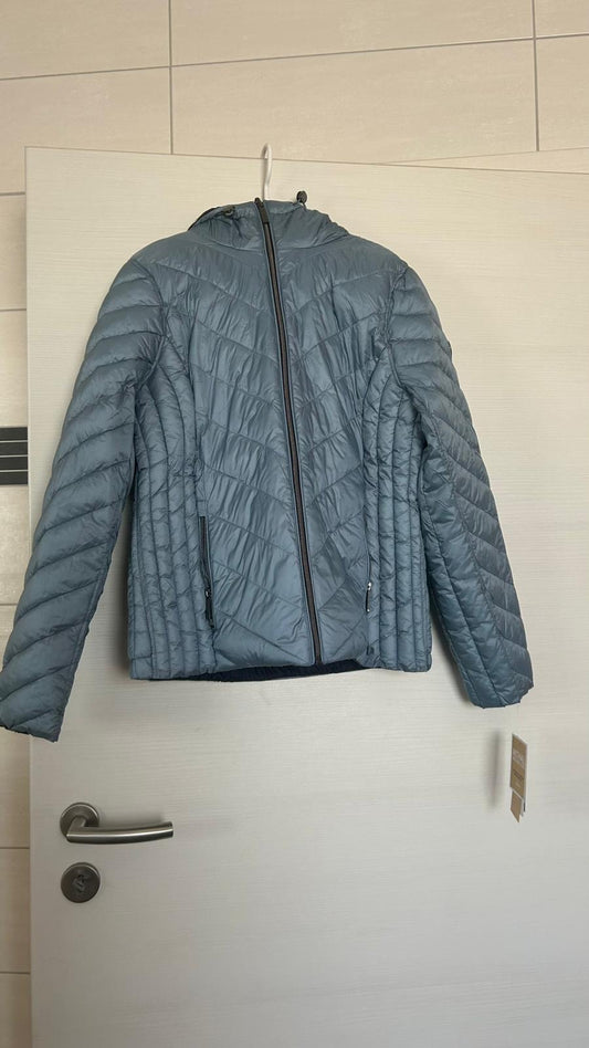 Michael Kors Übergangsjacke in hellblau/dunkerlblau, Grösse M