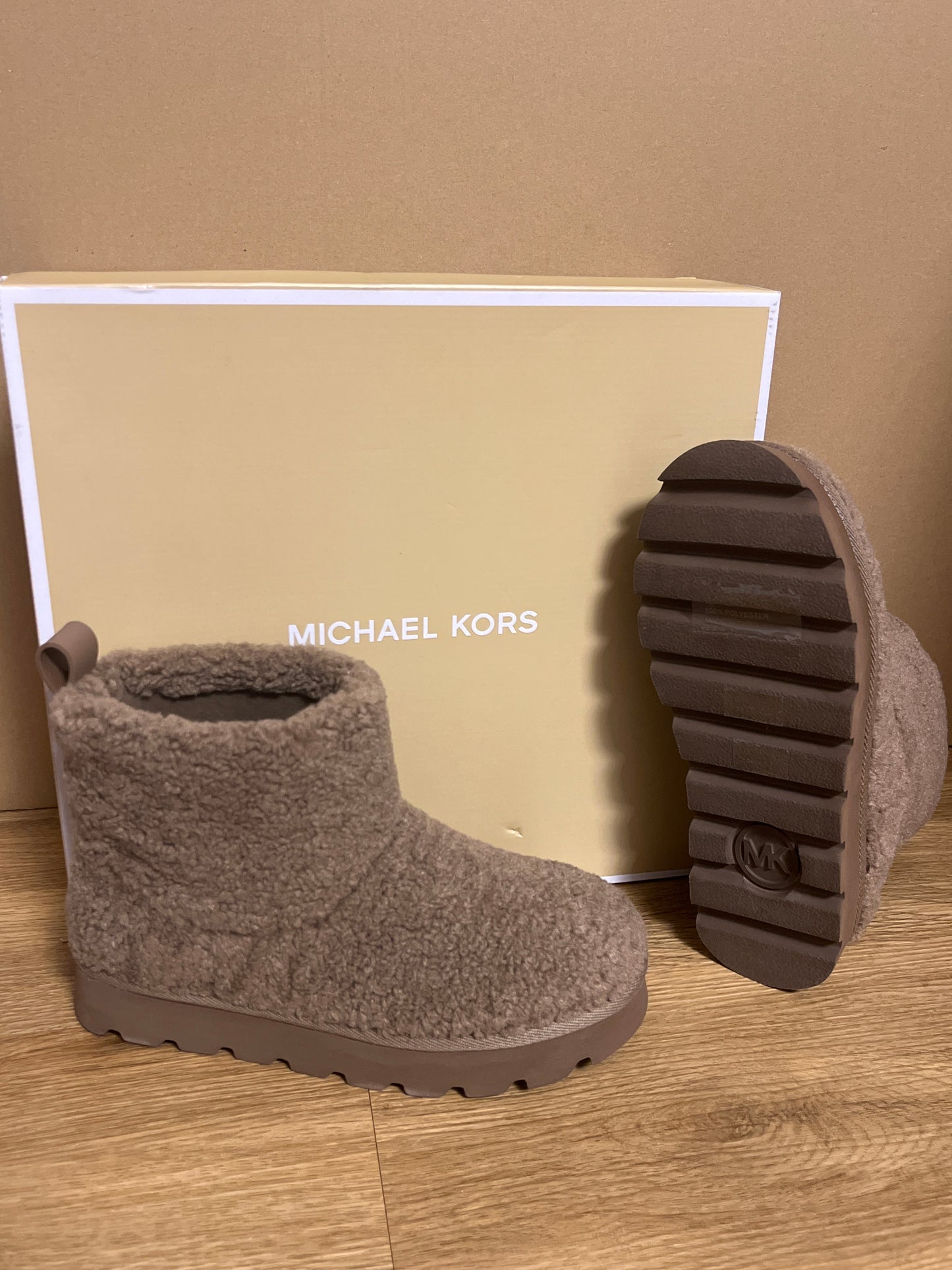 Michael Kors Boots mit Fell in braun, Größe US 6 / EU 36