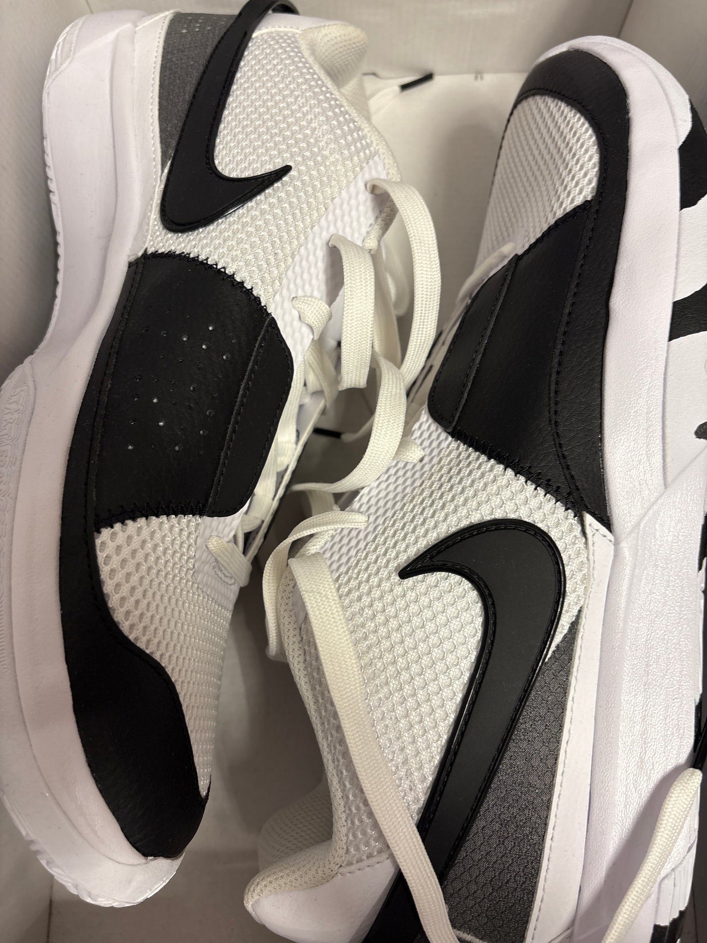 Nike Ja 2, in schwarz/weiss, Größe 47,5