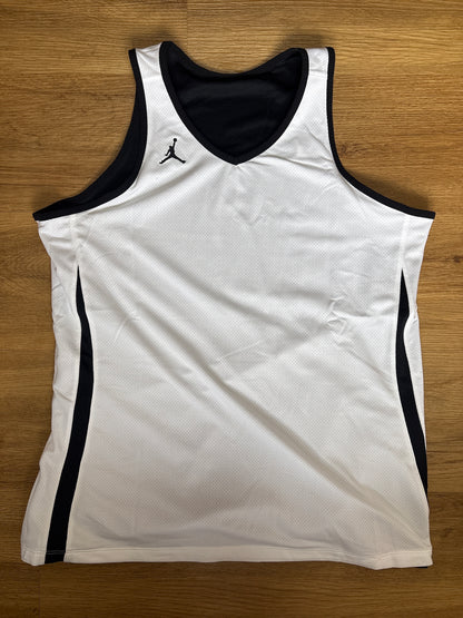 Nike Damen Jordan Trägershirt, wendbar, Größe wählbar in schwarz/weiss