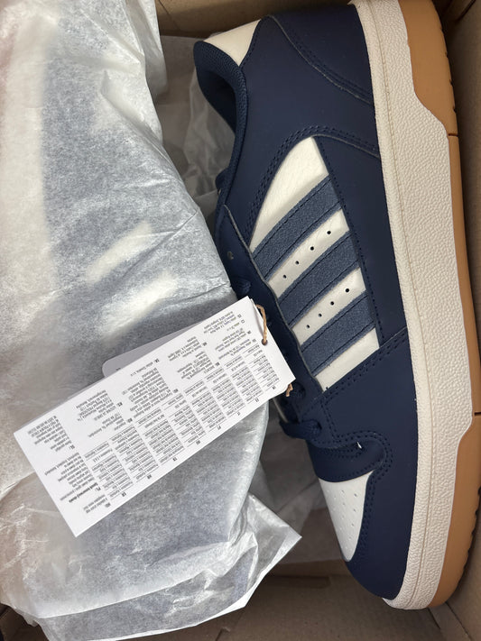 Adidas Break Start, blau/weiss, Größe 41 1/3