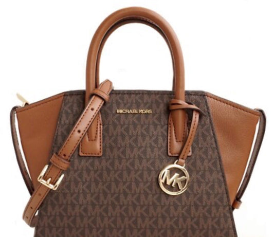 Michael Kors Avril groß Tasche in braun