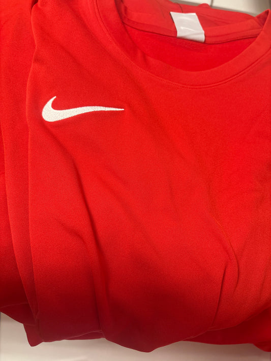 Nike Damen Hoodie in rot, Größe L