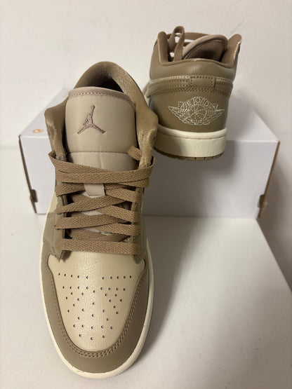 Air Jordan 1 low, Brauntöne , Größe 39
