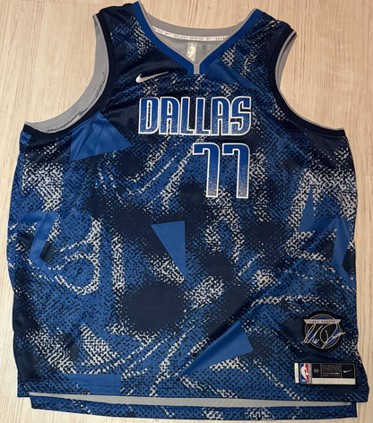 Nike NBA Trikot Dallas Mavericks, Größe wählbar in blau/schwarz/weiss