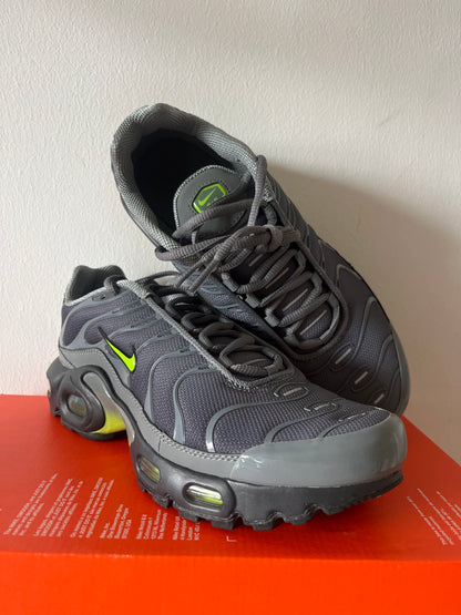 Nike Air Max Plus TN in grau/grün, Größe 39