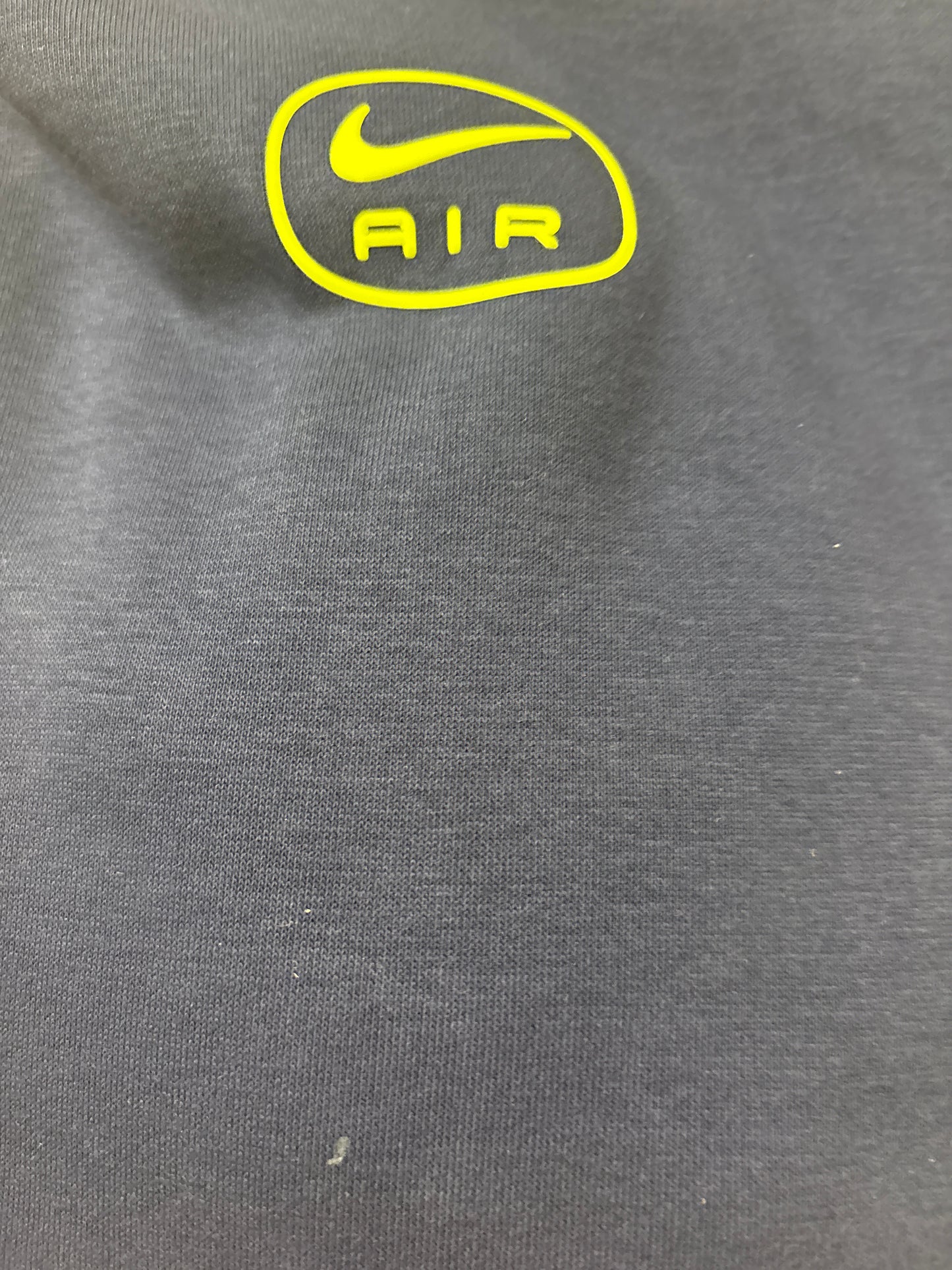 Nike Air Hoodie, Größe wählbar in dunkelblau/blau/neongelb