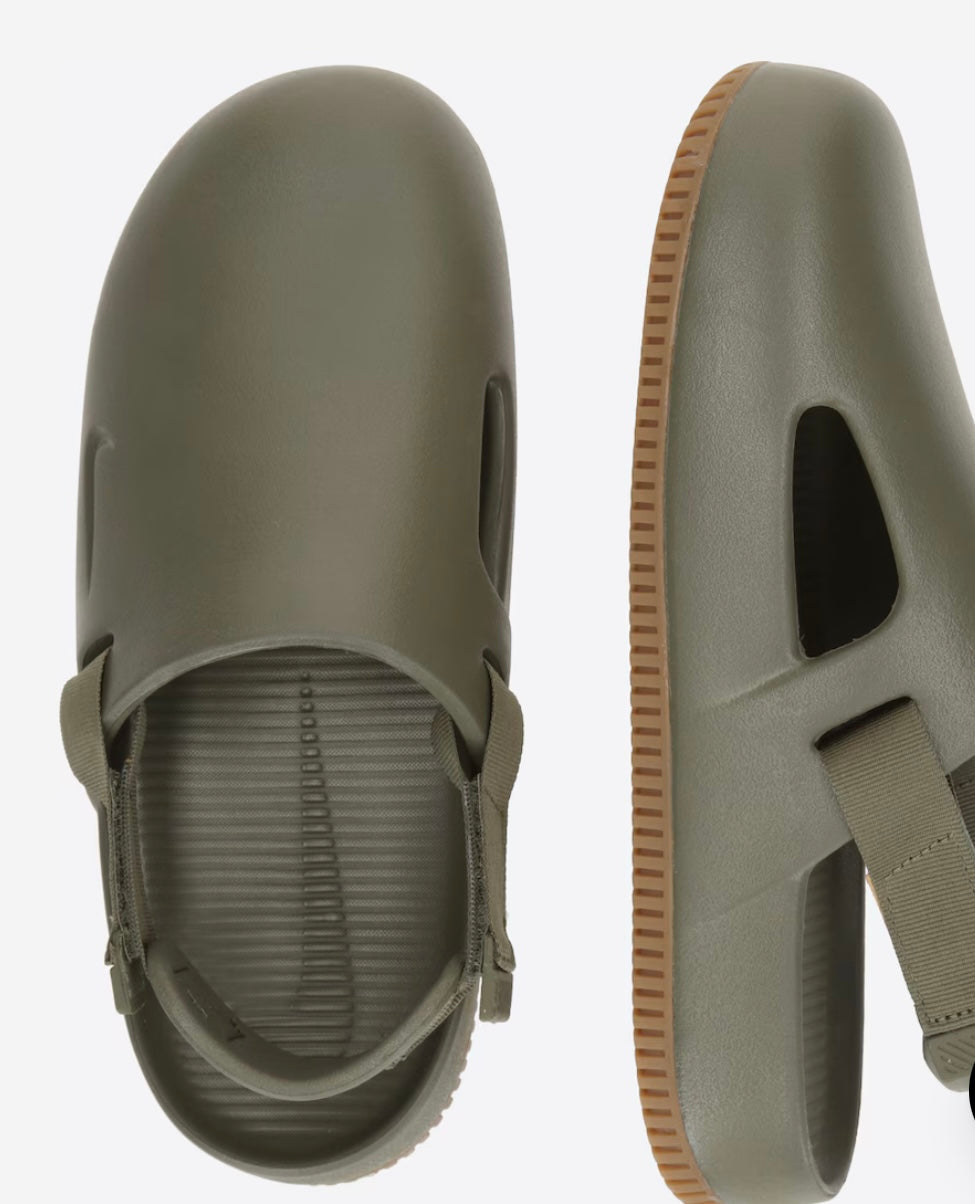 Nike Badelatschen Calm Mule, Größe wählbar , Farbe dunkelgrün