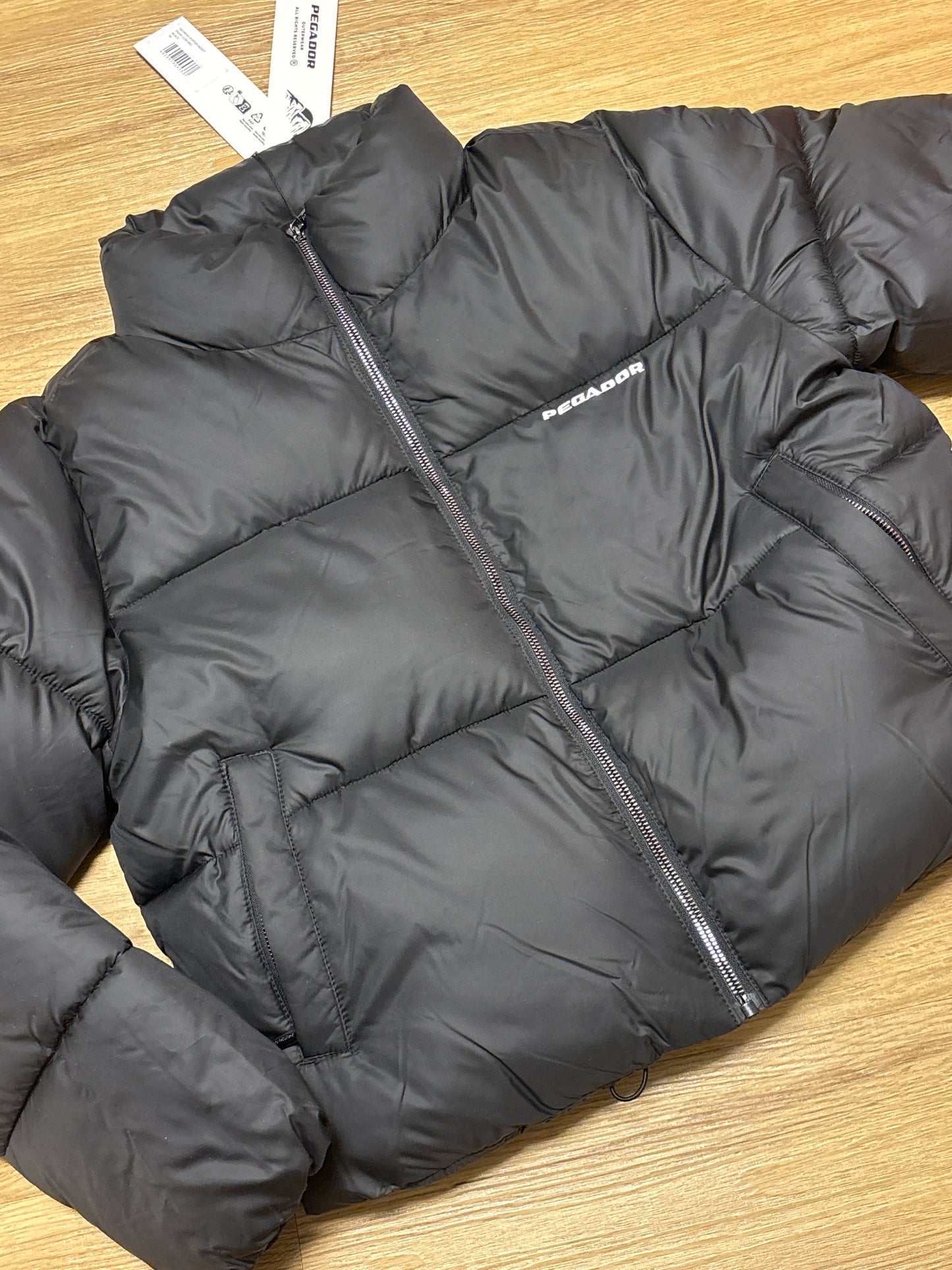 Pegador Damen Winterjacke in schwarz, Größe M
