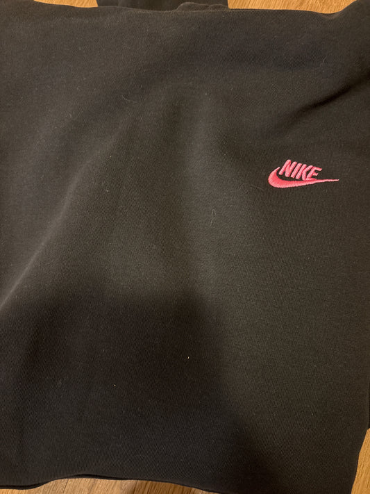 Nike Hoodie Größe M in schwarz/rosa
