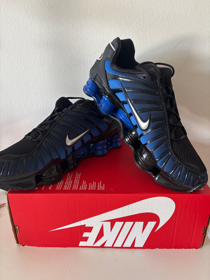 Nike Shox TL in blau/schwarz, Größe 45,5