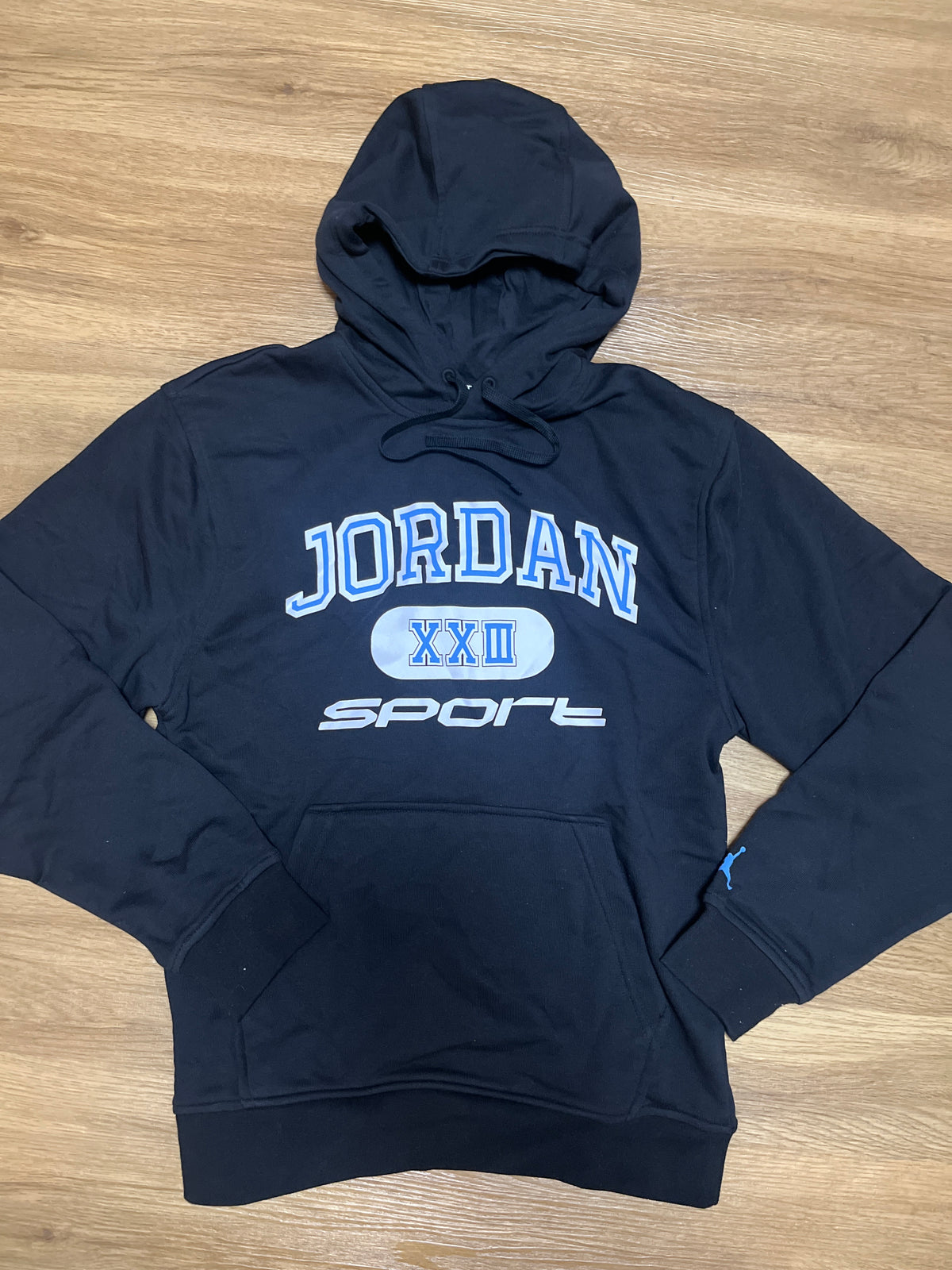 Nike Jordan Hoodie, Größe XS in schwarz/blau