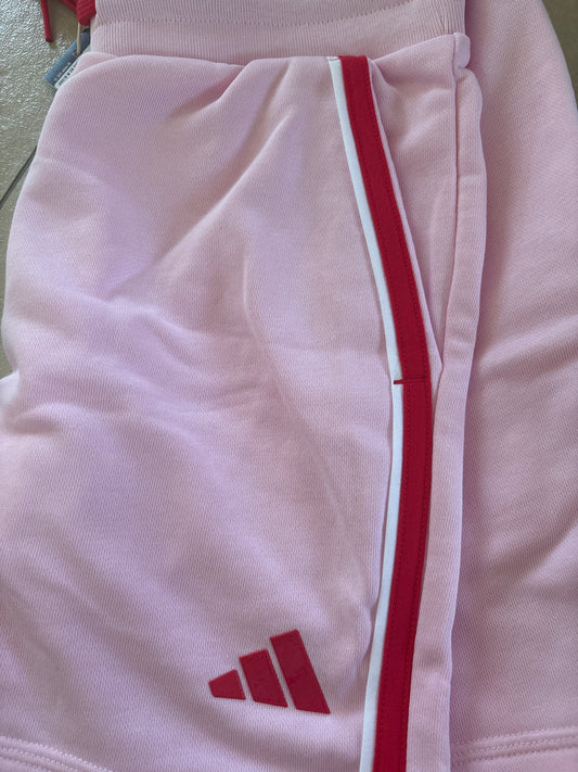 Adidas kurze Damen Hose, rosa, Größe wählbar