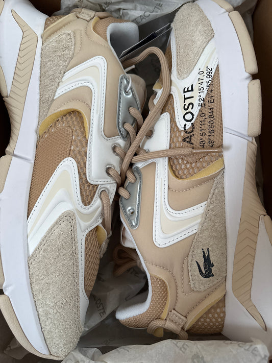 Lacoste Sneaker, weiss/beige, Größe 45