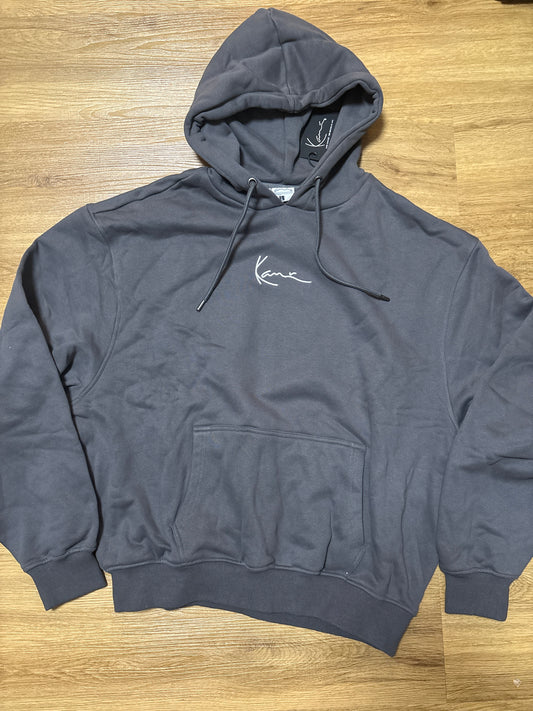Karl Kani Hoodie dunkelgrau, Größe wählbar
