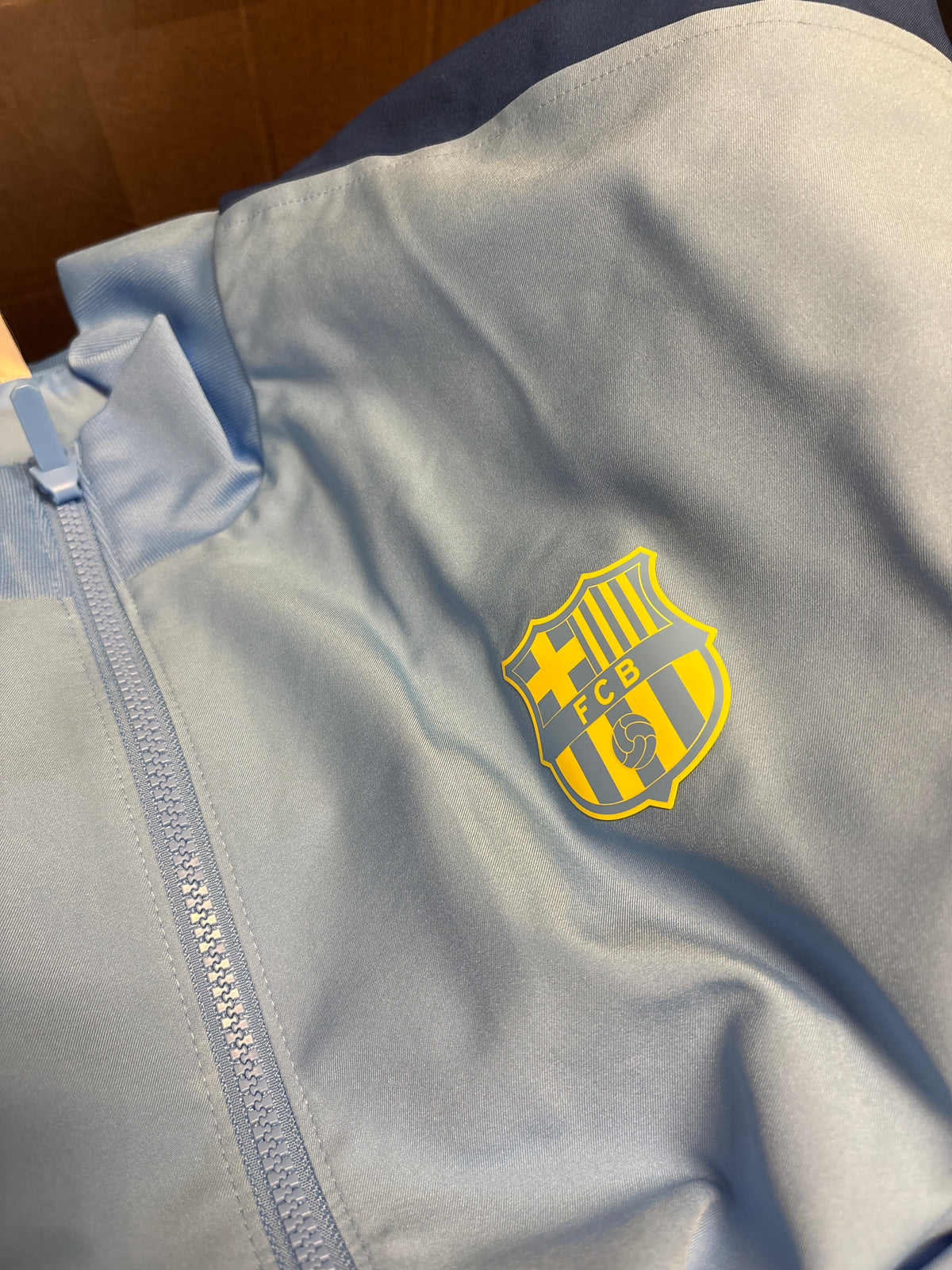 Nike x FC Barcelona Jacke in blau/rot, Größe XXL