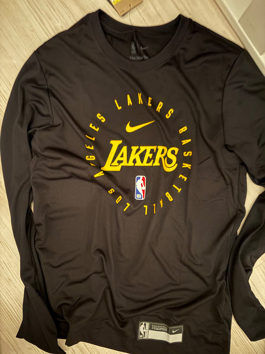 Nike Sweatshirt Lakers, Größe S in schwarz