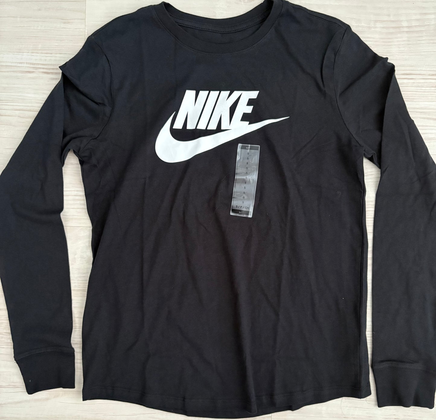 Nike Frauen Sweatshirt, Größe S in schwarz/weiss
