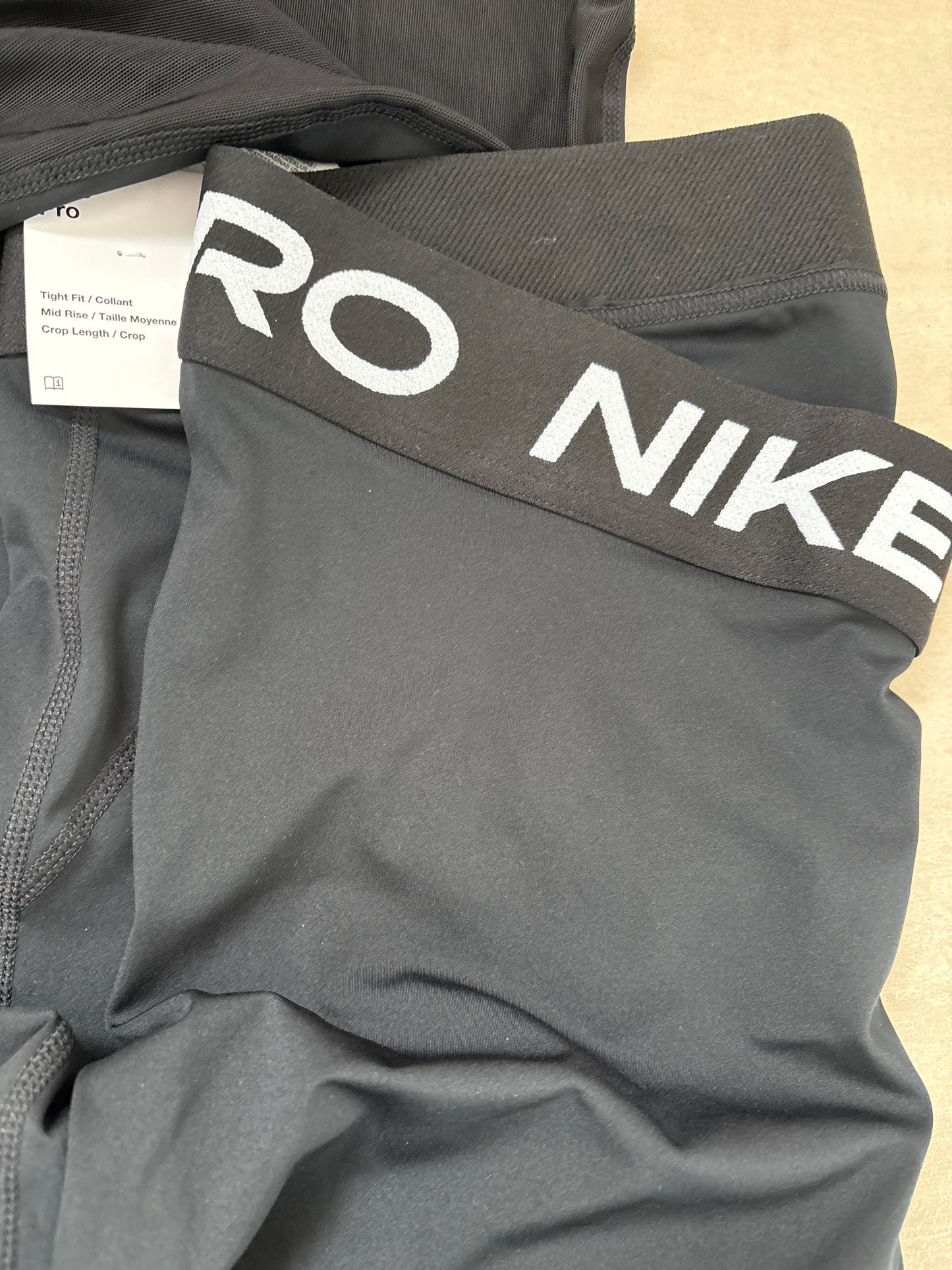 Nike Frauen Leggins in schwarz, Nike Pro, Größe XL