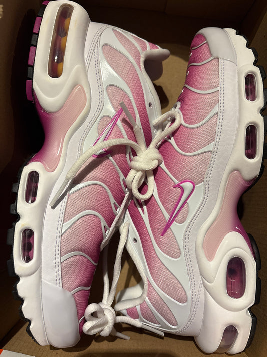 Nike Air Max Plus TN in weiss/pink, Gr. 41