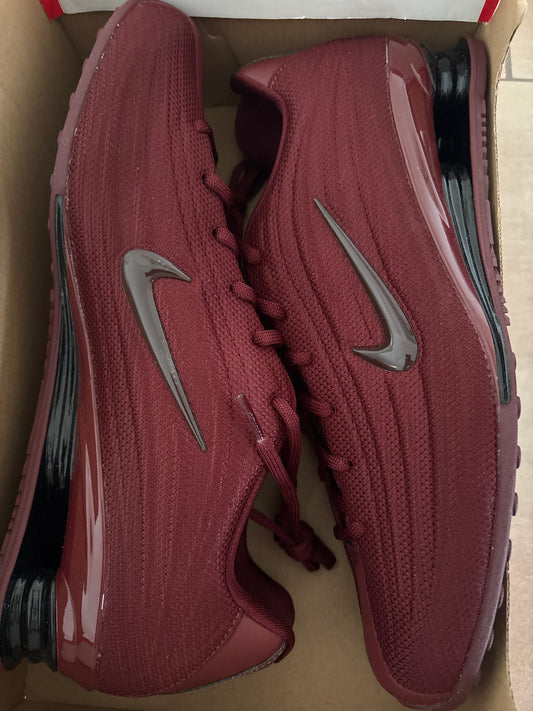 Nike Shox NZ in dunkelrot, Größe wählbar
