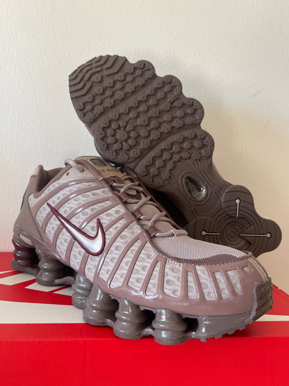 Nike Shox TL in braun/brombeere, Größe wählbar