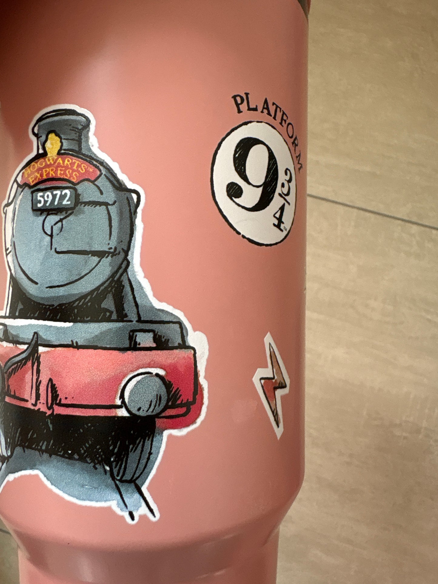 Harry Potter Becher groß, rosa