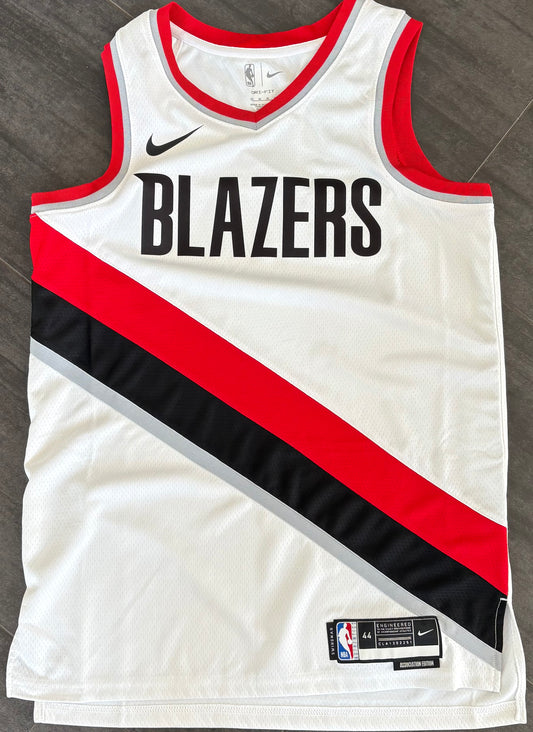 Nike NBA Trikot Portland Trail Blazers, Größe wählbar in weiss