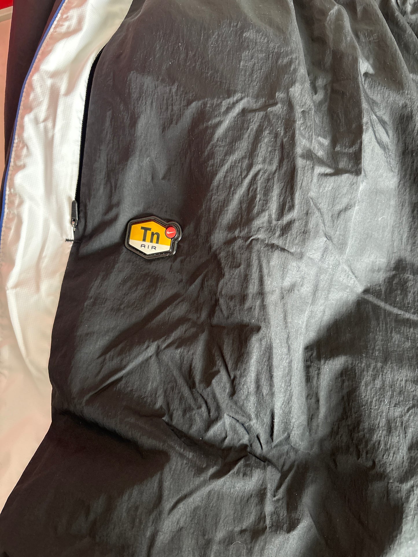Nike Jogginghose TN in schwarz/weiss/blau, Größe XL