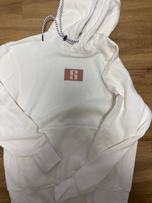 Nike Frauen Hoodie, Größe S in creme