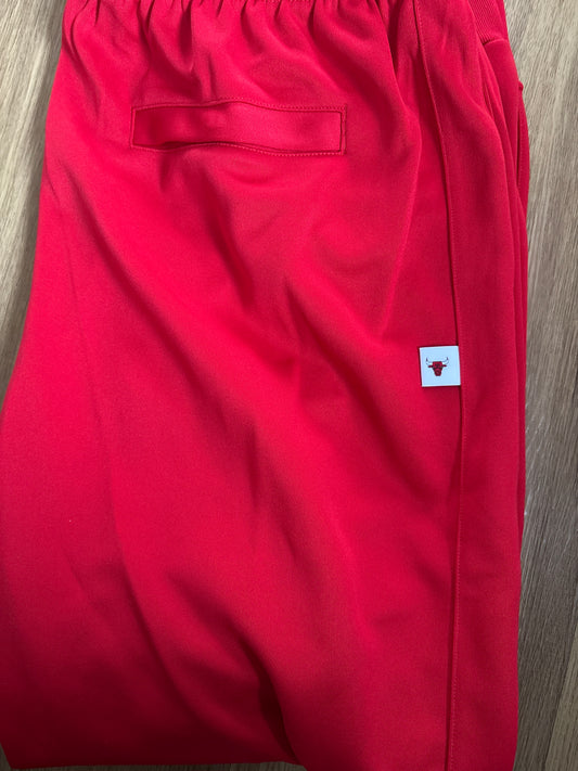 Nike kurze NBA Hose Chicago Bulls, rot, Größe XL