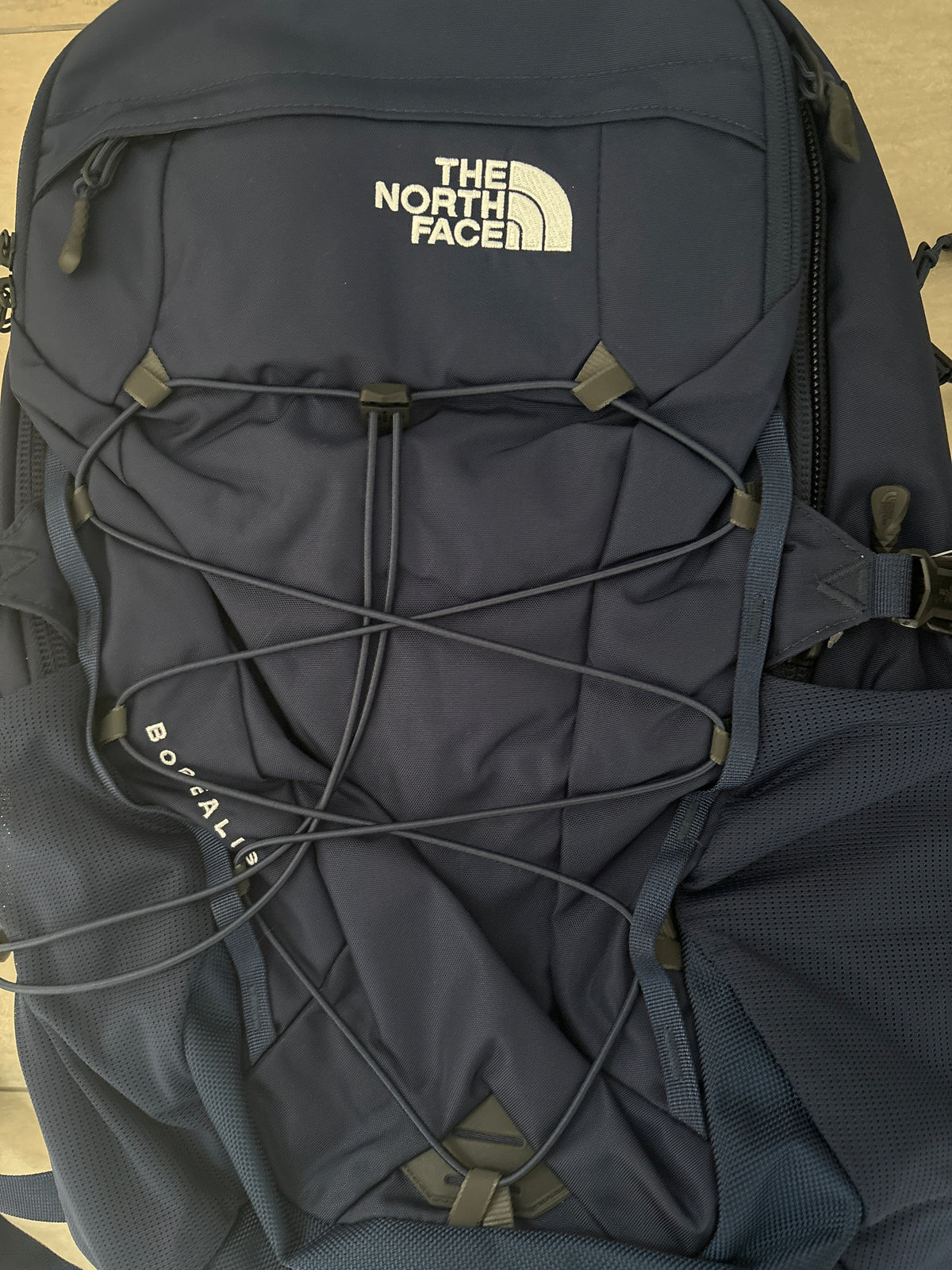 North Face Rucksack dunkelblau groß