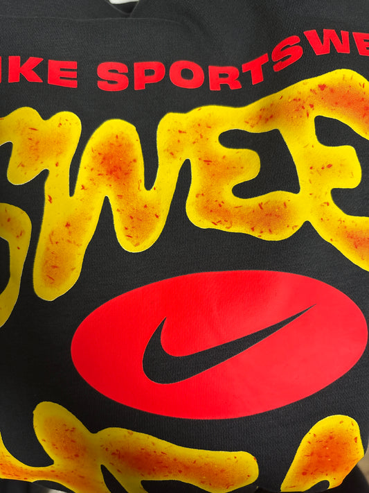 Nike Hoodie, Größe wählbar in schwarz/Muster
