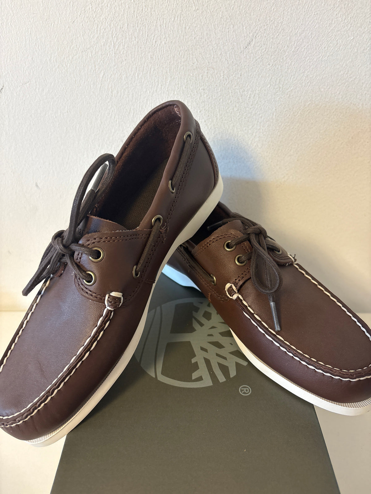 Timberland Cedar Bay Boat Shoe, dunkelbraun, Größe wählbar