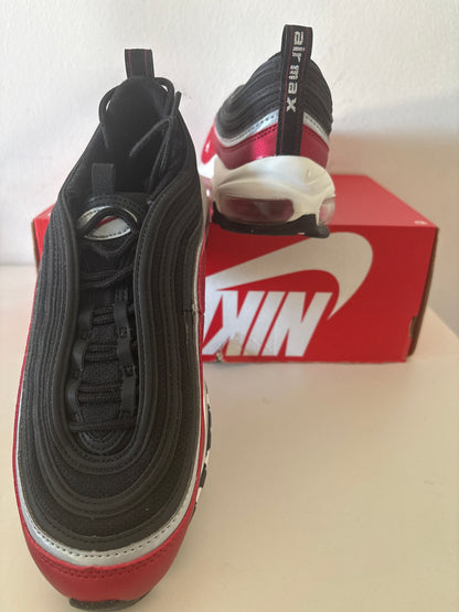Nike Air Max 97 in schwarz/rot/silber, Größe 39
