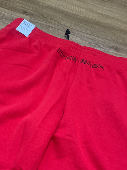 Nike Shox Damen Jogginghose in rot, Größe XXL