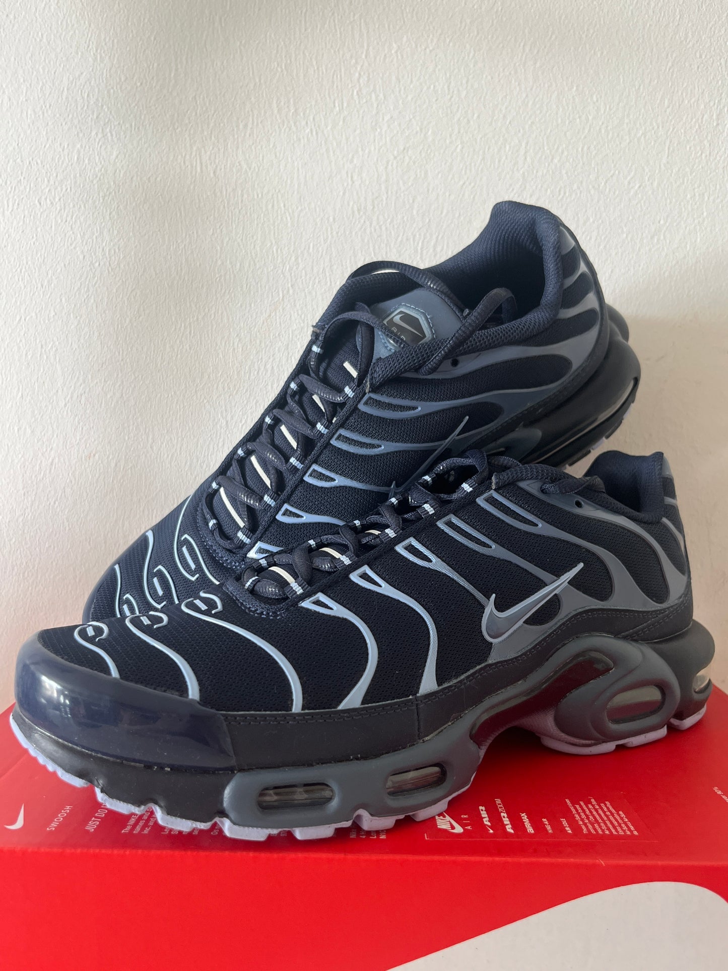 Nike Air Max Plus Tn in Blautönen, Größe 44,5