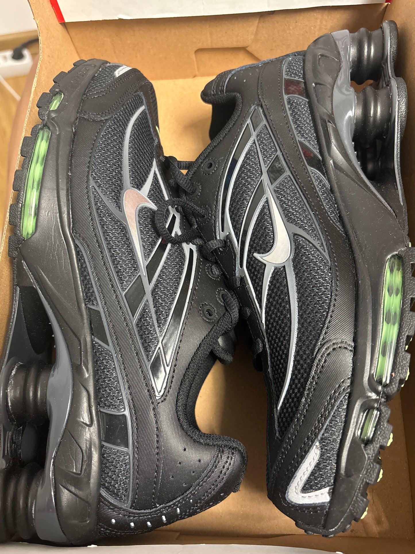 Nike Shox Ride 2 in schwarz/gelb, Größe wählbar