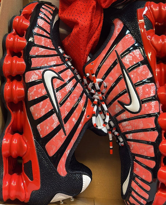 Nike Shox TL in rot/weiss ( Sonder Edition ) , Größe wählbar