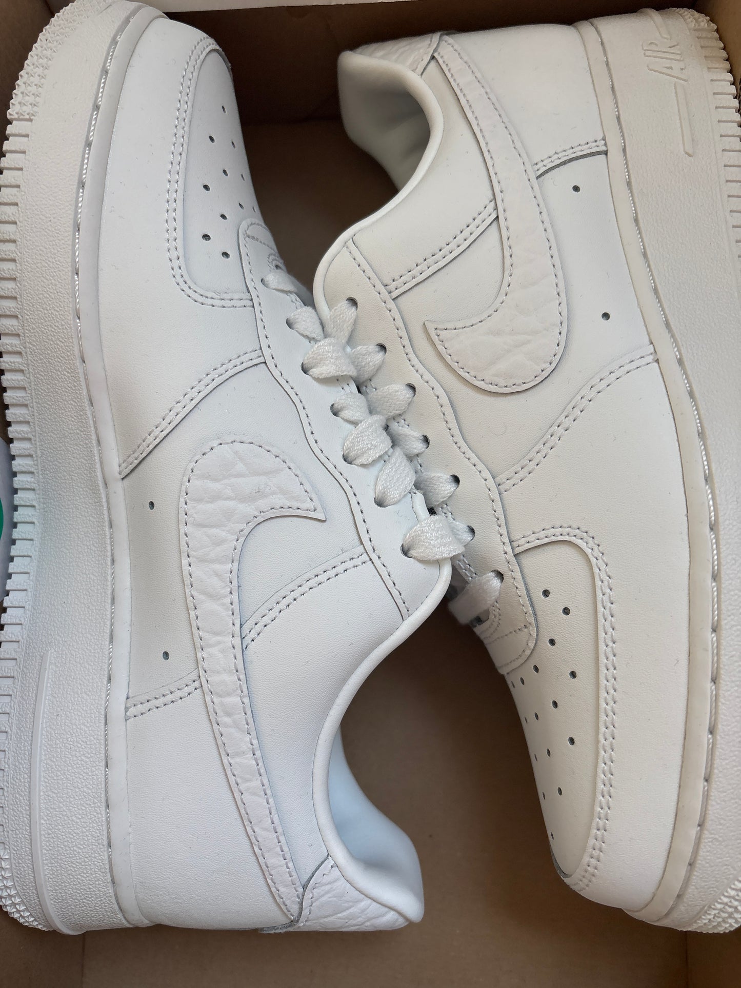 Nike Air Force 1 weiss/Muster, Gr. Wählbar