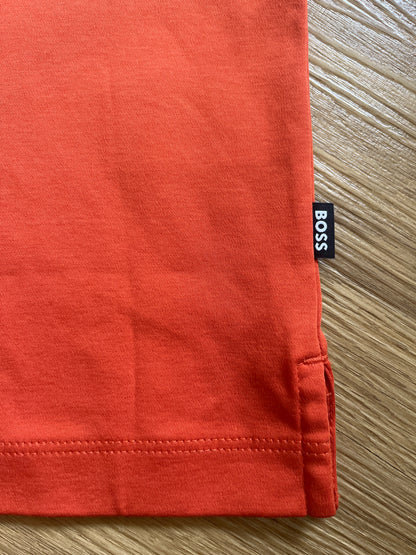 Boss Polo Shirt in orange/beige, Größe M
