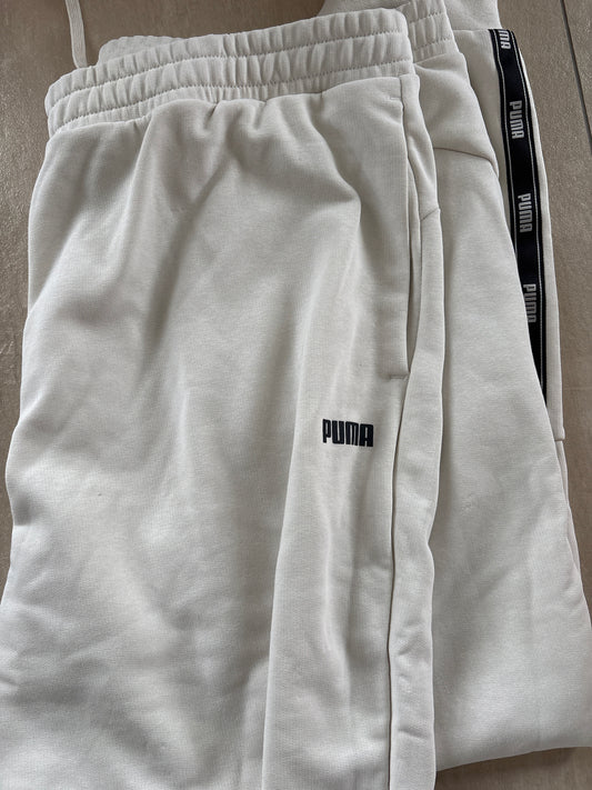 Puma Jogginghose in weiss , Größe wählbar