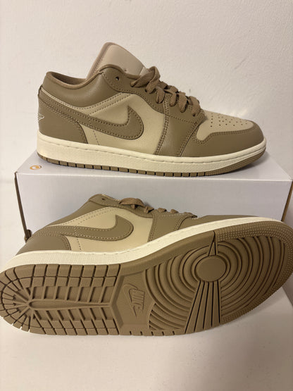 Air Jordan 1 low, Brauntöne , Größe 39