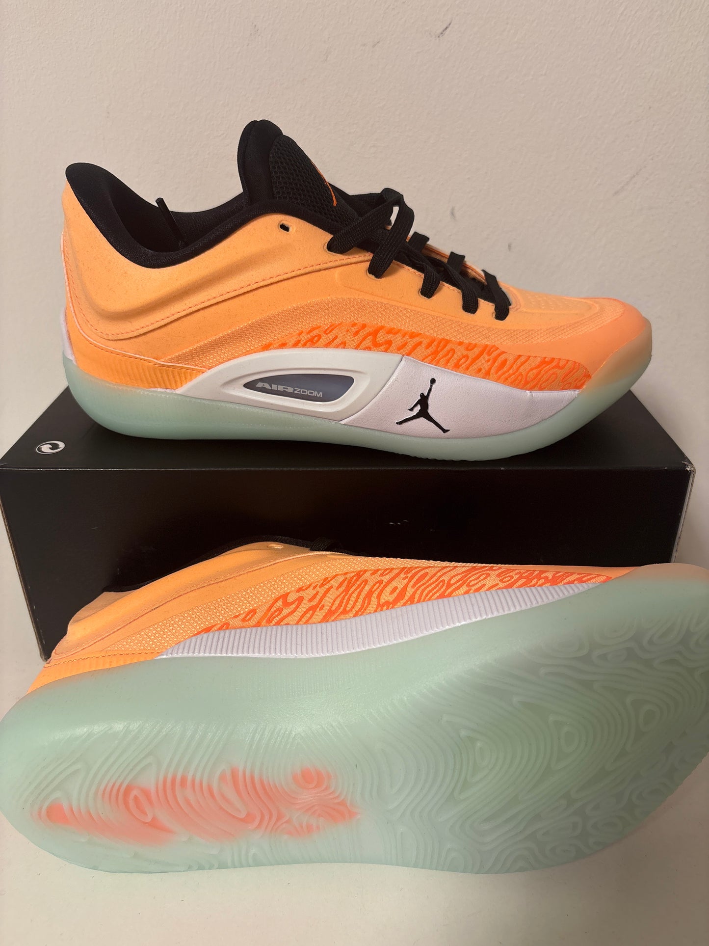 Jordan Zion 4, orange in Größe wählbar