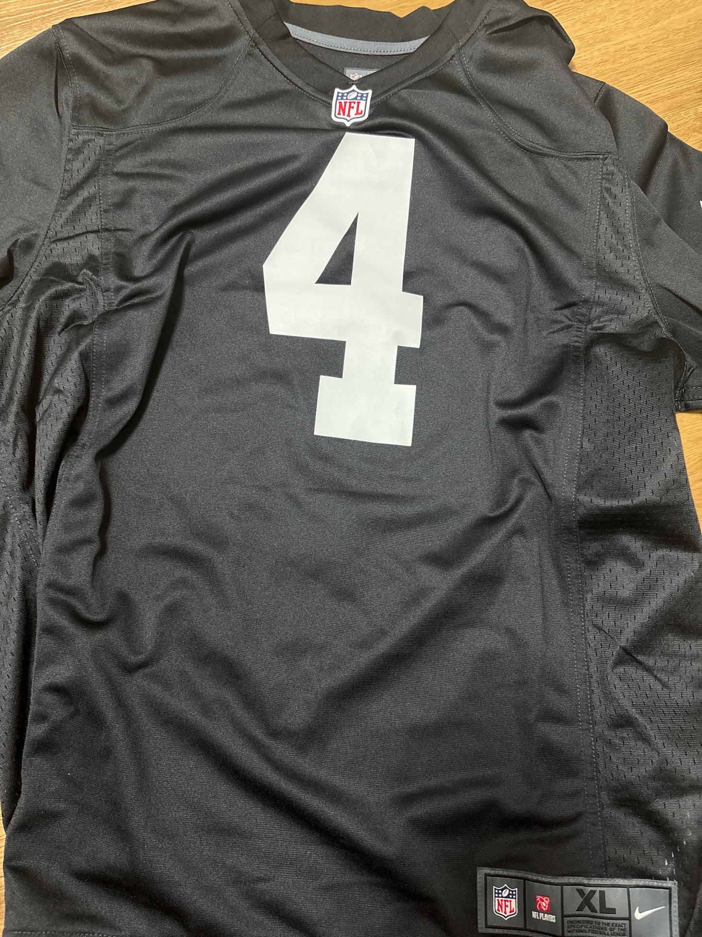 Nike NFL Trikot Las Vegas Raiders, Größe M in schwarz