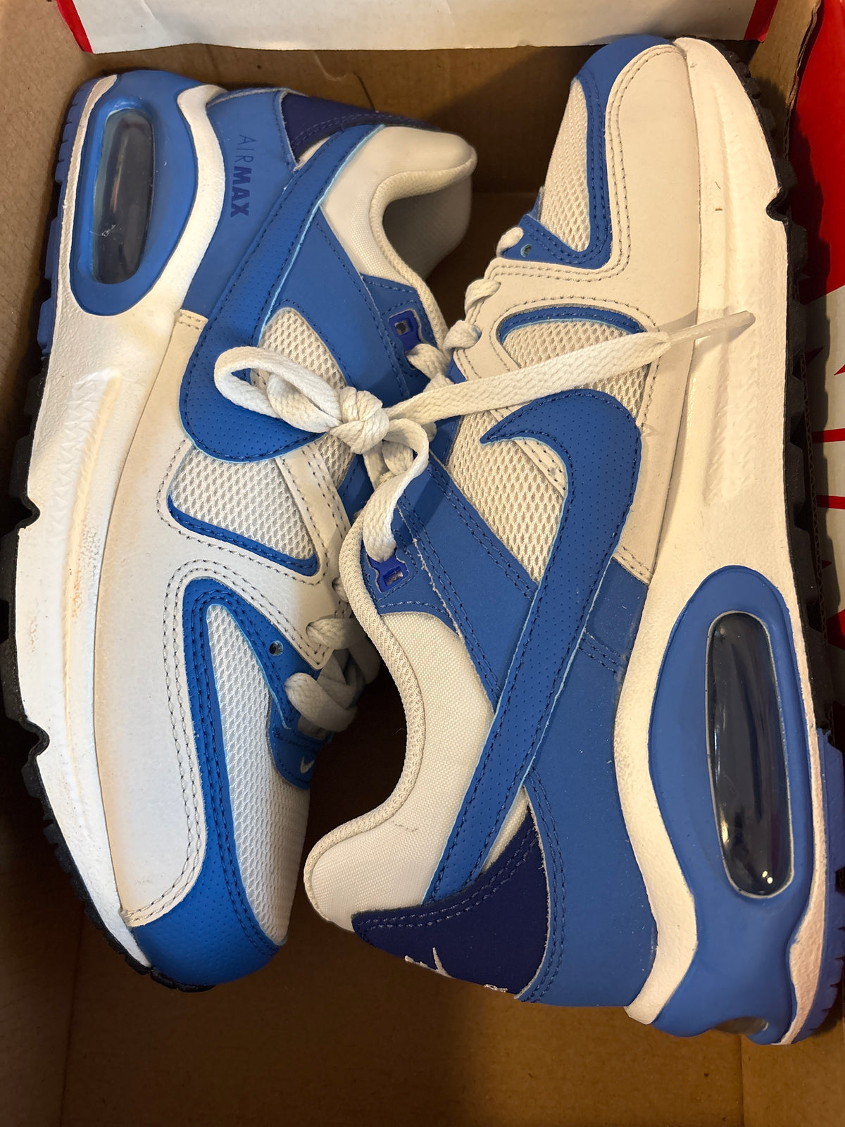 Nike Air Max Command in blau/weiss, Größe 39