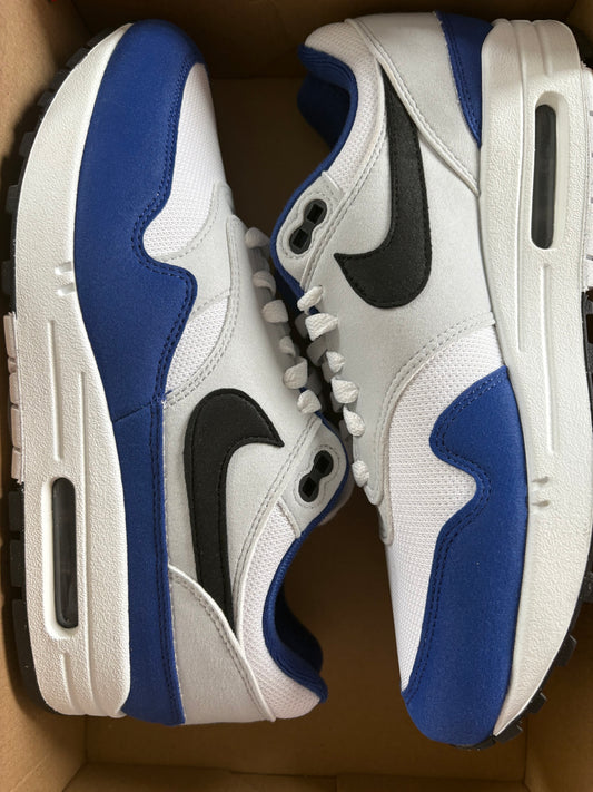 Nike Airmax 1 weiss/blau/grau, Gr. Wählbar