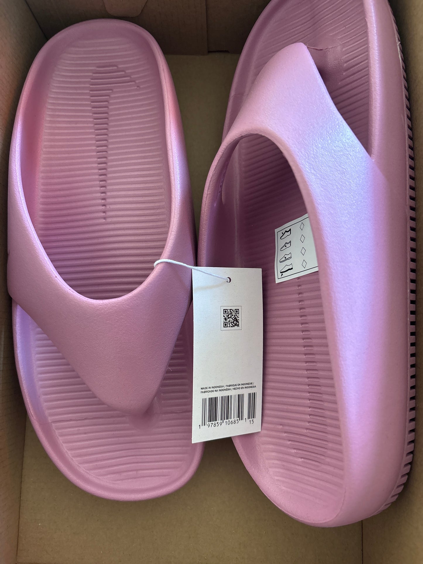 Nike Latschen Calm Flip Flop, Größe wählbar , Flieder