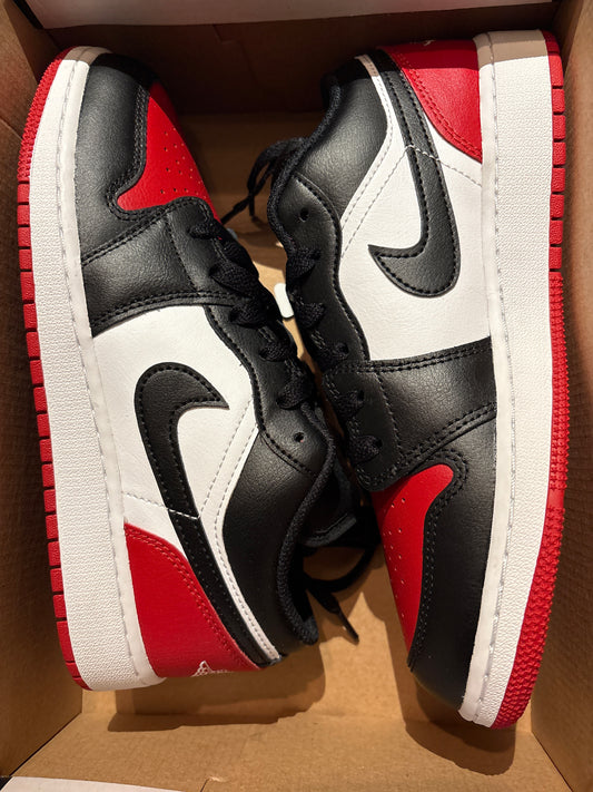 Nike Air Jordan 1 Low Größe wählbar in rot/schwarz/weiss